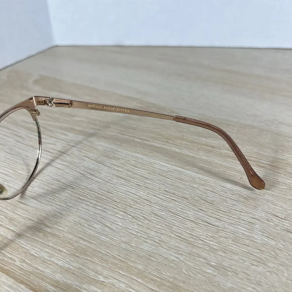 Buffalo David Bitton BW513 GRY Eyeglasses Gray Metal Frames Only 51-18-135 B:42